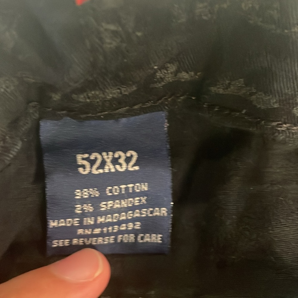 men’s black pants - Picture 3 of 4
